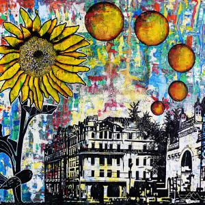 10 Urbane Sonnenblume